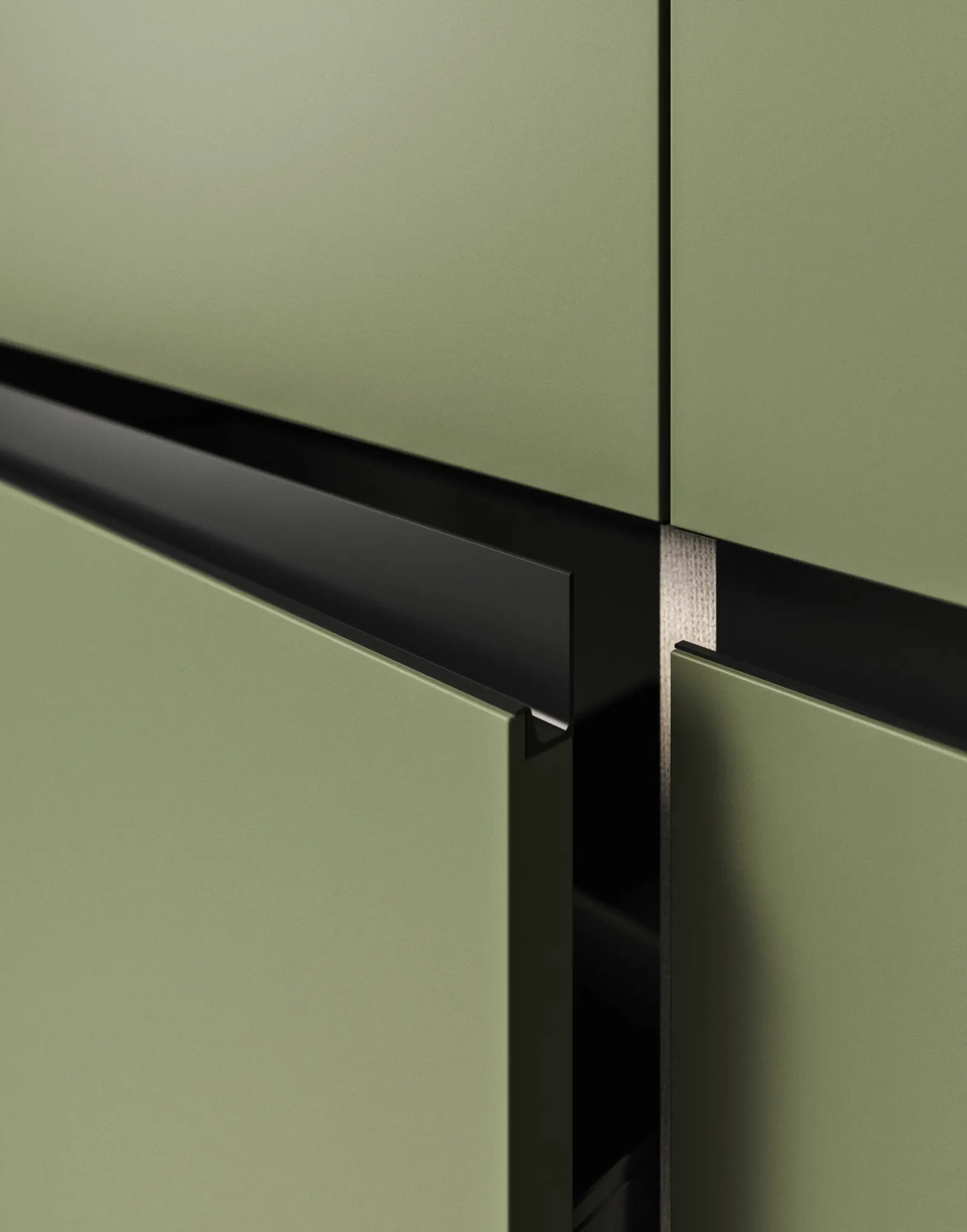 Porte Folio en tech natural Linoil Forêt avec tiroir Résine Cendre
